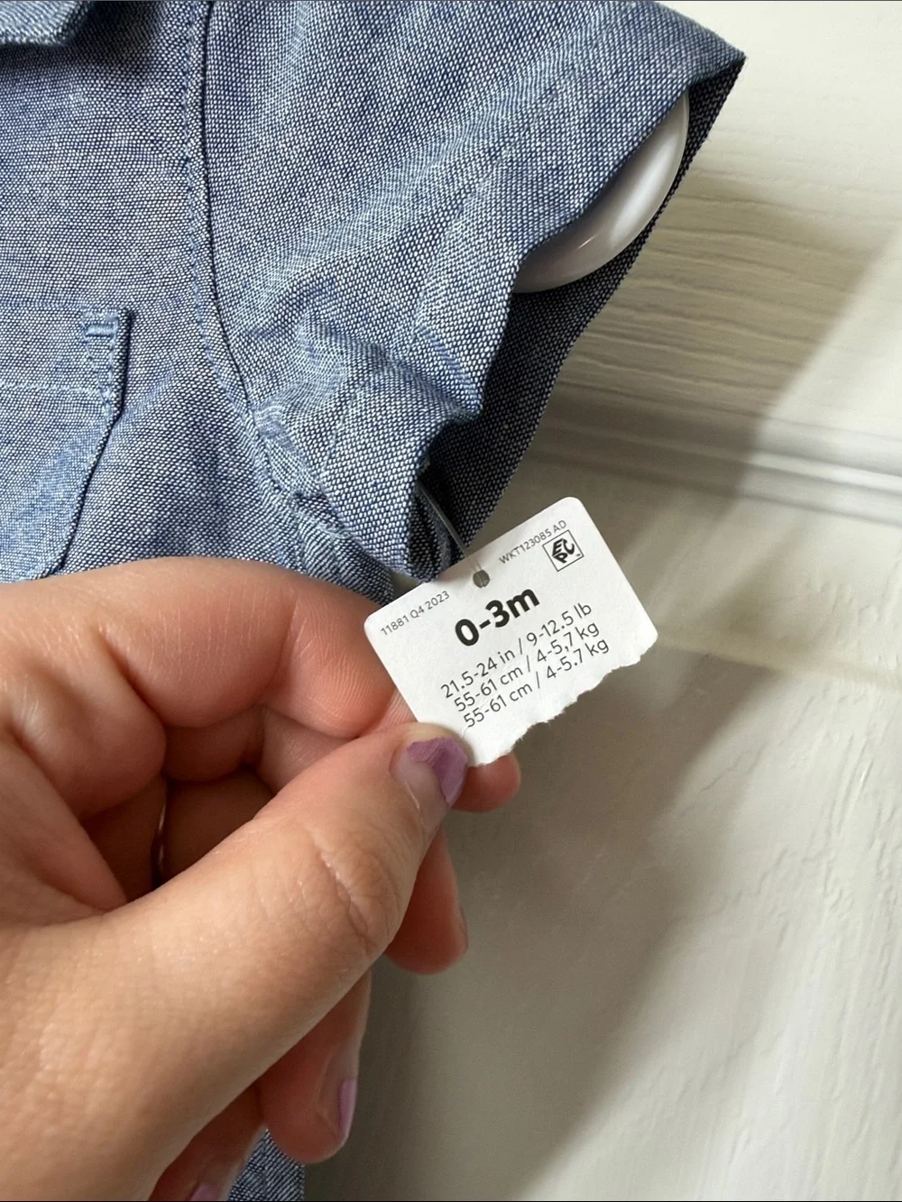 Carter’s 0-3M Baby Boy Romper